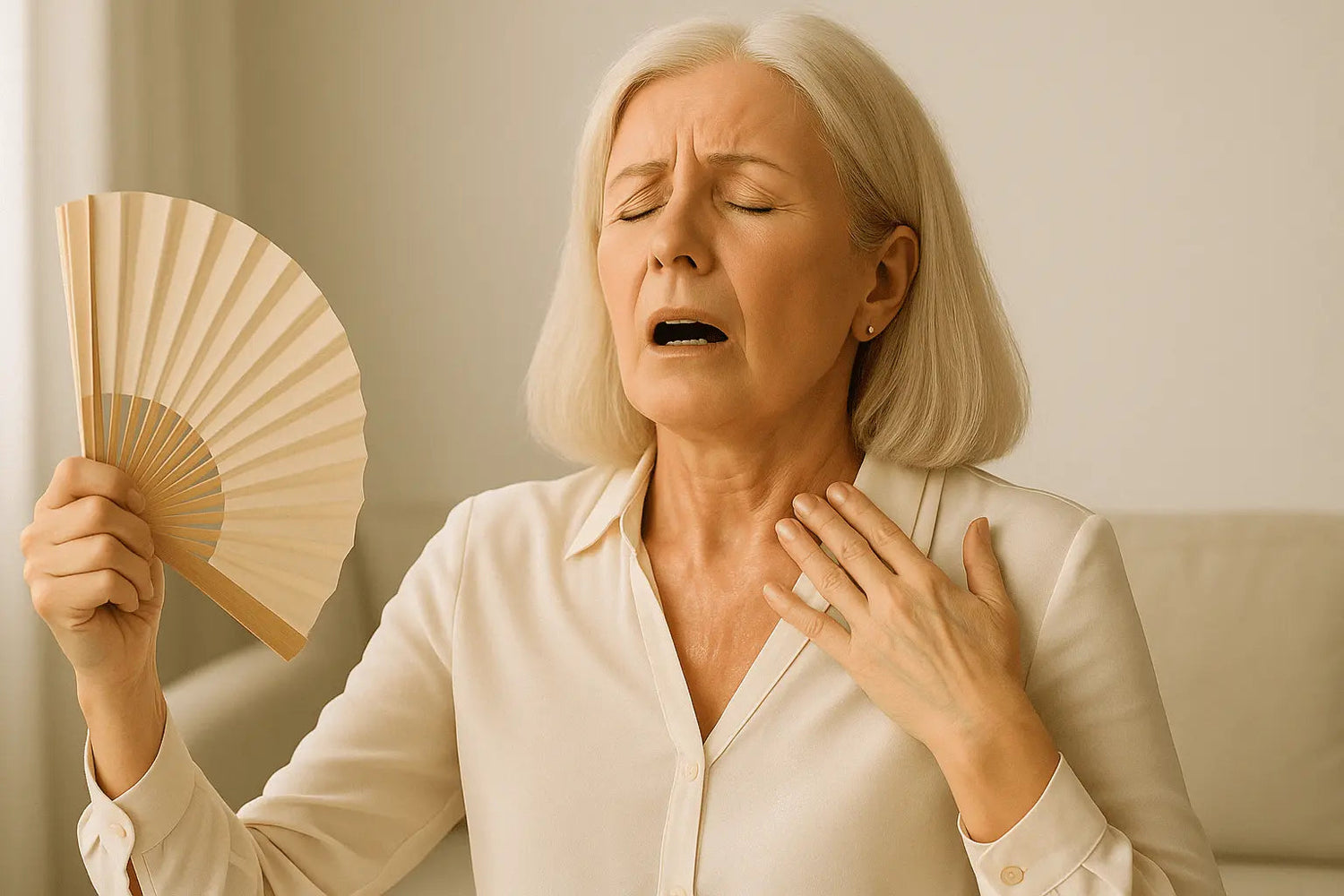 Dormi sudata a causa delle vampate di calore? - Sleepharma