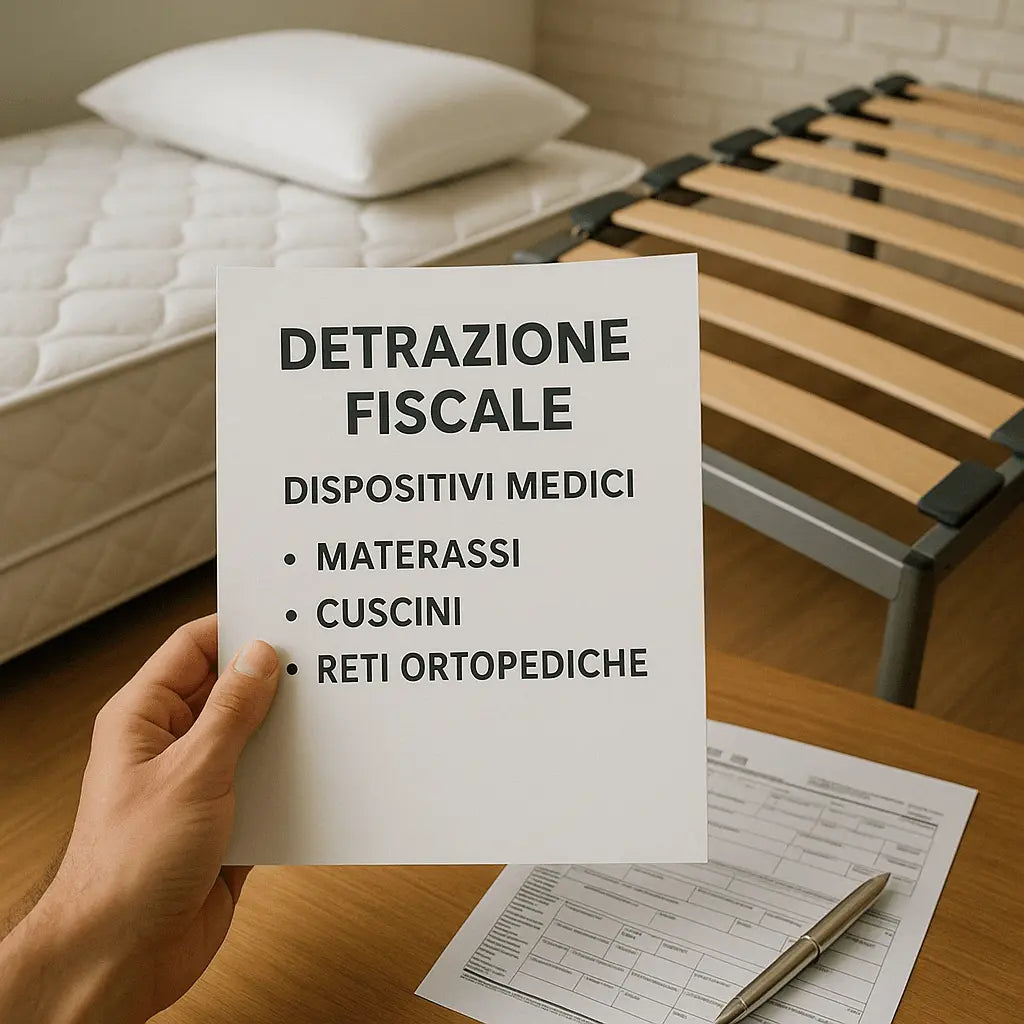 Detrazione fiscale del materasso: quando è possibile averla? - Sleepharma