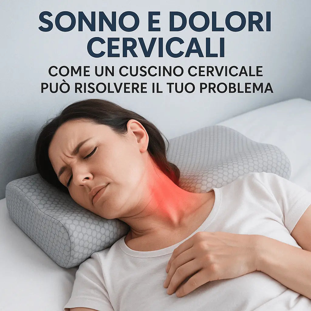 Sonno e dolori cervicali: Come un cuscino cervicale può risolvere il tuo problema - Sleepharma