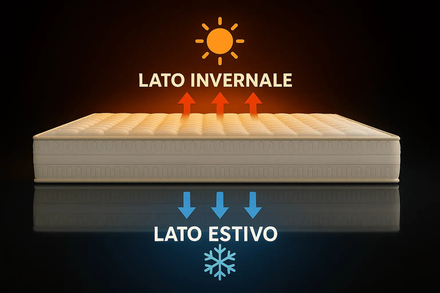 Materasso Prestigio con tecnologia SpineLift® a 13 Livelli - Sleepharma