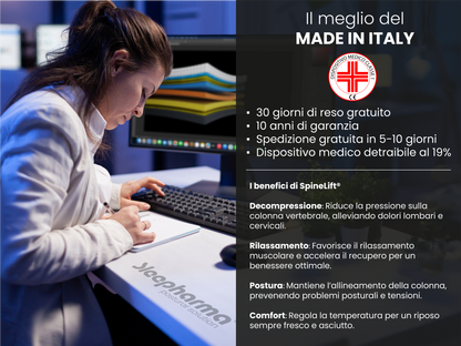 Materasso Ortopedico Performance SpineLift® a 9 Livelli